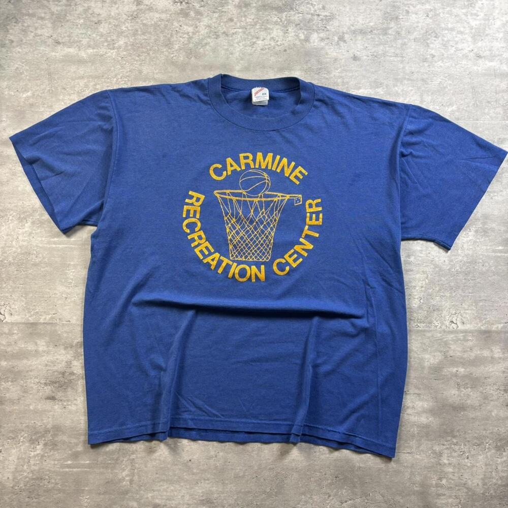 Vintage 90’s Carmine Rec Center New York Basketball Tee